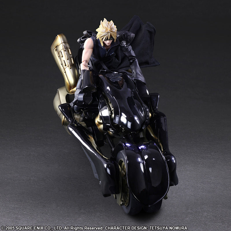 Final Fantasy VII Advent Children Square Enix Play Arts Kai Cloud Strife & Fenrir