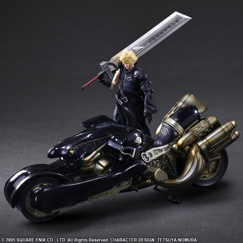 Final Fantasy VII Advent Children Square Enix Play Arts Kai Cloud Strife & Fenrir