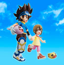 DIGIMON MEGAHOUSE G.E.M. SERIES TAICHI & HIKARI & KOROMON & NYAROMON