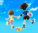 DIGIMON MEGAHOUSE G.E.M. SERIES TAICHI & HIKARI & KOROMON & NYAROMON