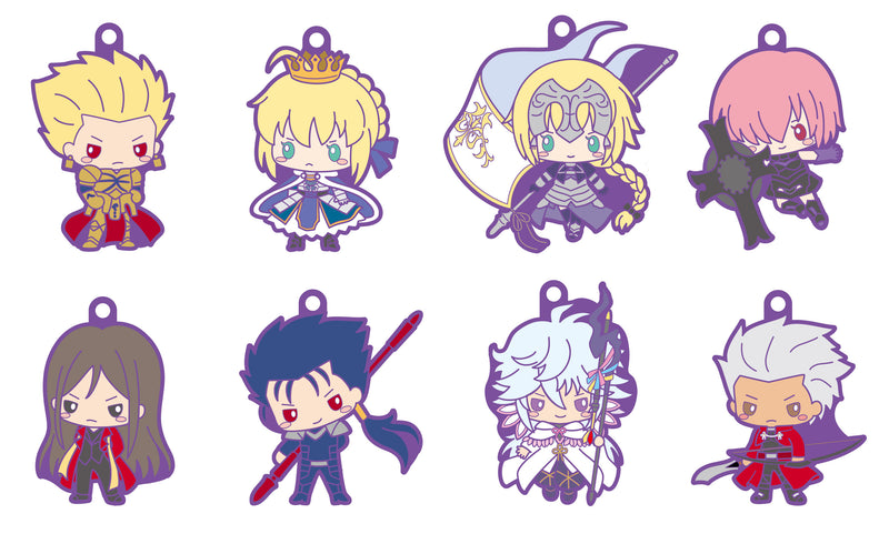 FATE/GRAND ORDER MEGAHOUSE RUBBER MASCOT FGO (DESIGN PRODUCED by SANRIO) (1 Random Blind Box)