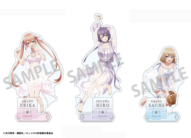 A Couple of Cuckoos KAMIO JAPAN Acrylic Stand Amano Erika Negligee