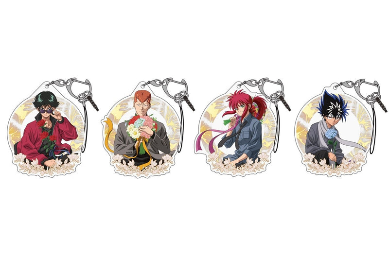 YuYu Hakusho Cospa Original Illustration Urameshi Yusuke Acrylic Multi Key Chain Bouquet Ver.