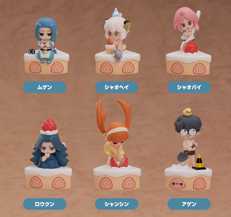 The Legend of Hei【Trading】The Legend of Hei Collectible Figures: Happy Birthday! (Set of 6 Characters)