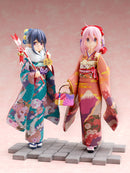 Yuru Camp FURYU Corporation Yuru Camp Nadeshiko Kagamihara Furisode ver. 1/7 Scale Figure