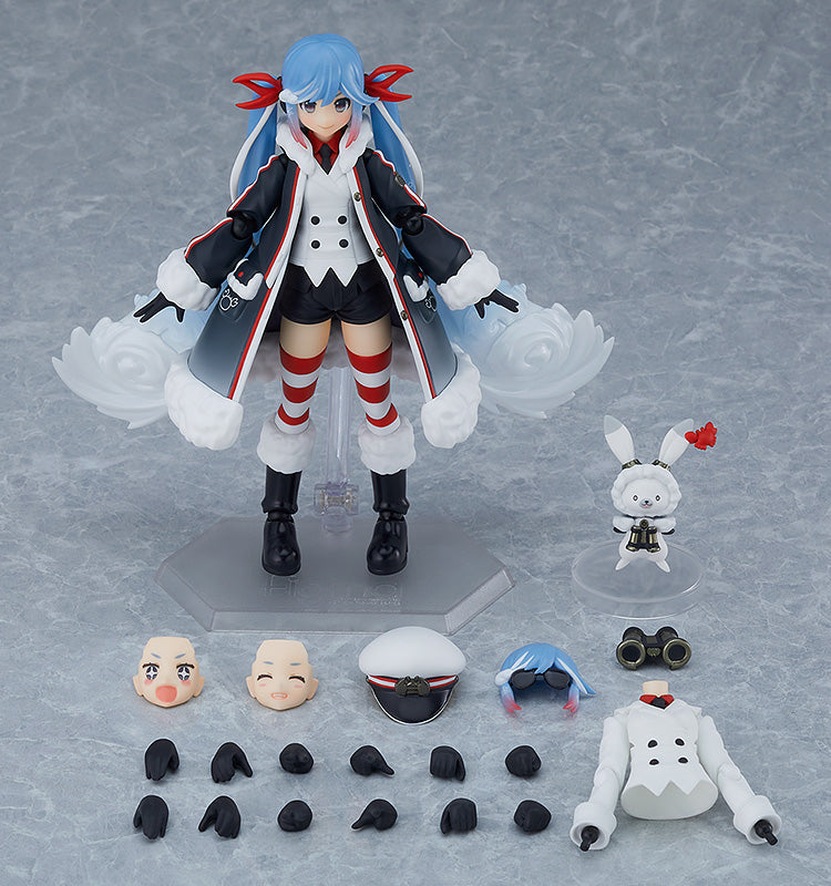 EX-066 Character Vocal Series 01: Hatsune Miku figma Snow Miku: Grand Voyage ver.