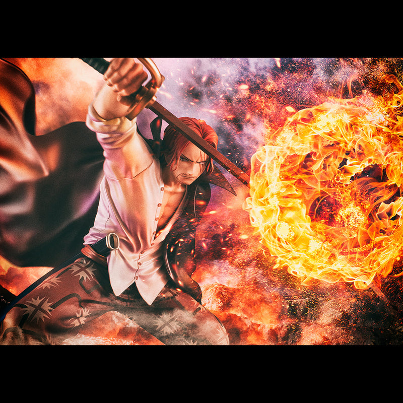 ONE PIECE P.O.P. MEGAHOUSE Playback Memories Red-haired Shanks