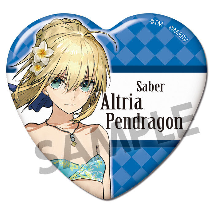 Fate/EXTELLA HOBBY STOCK Fate/EXTELLA Heart Can Badge Collection (1 Random Badge)