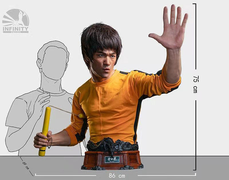 DEATH GAME Infinity Studio Infinity Studio Bruce Lee Life Size Bust