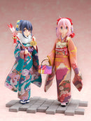 Yuru Camp FURYU Corporation Yuru Camp Rin Shima Furisode ver. 1/7 Scale Figure