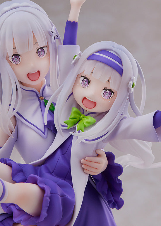 Re:ZERO -Starting Life in Another World- SEGA Figure Emilia & Childhood Emilia