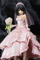 Date A Live PULCHRA Kurumi Tokisaki Wedding ver. Pink 1/7 PVC Figure