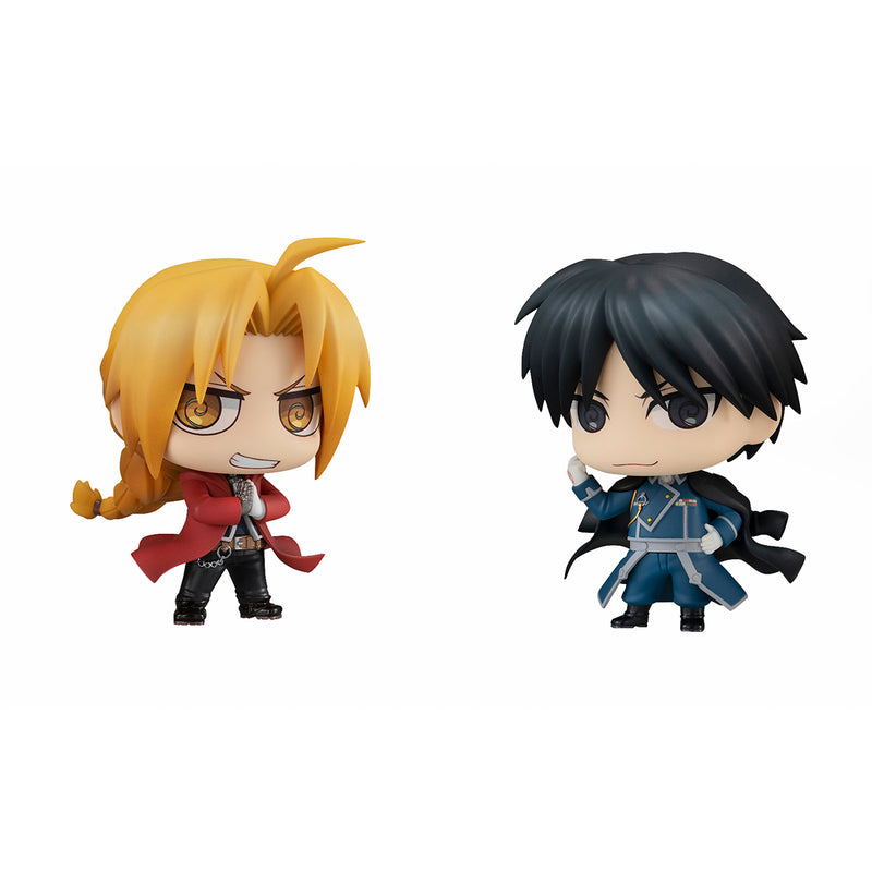 008 Fullmetal Alchemist MEGAHOUSE CHIMIMEGA BUDDY SERIES Elric & Roy Mustang SET