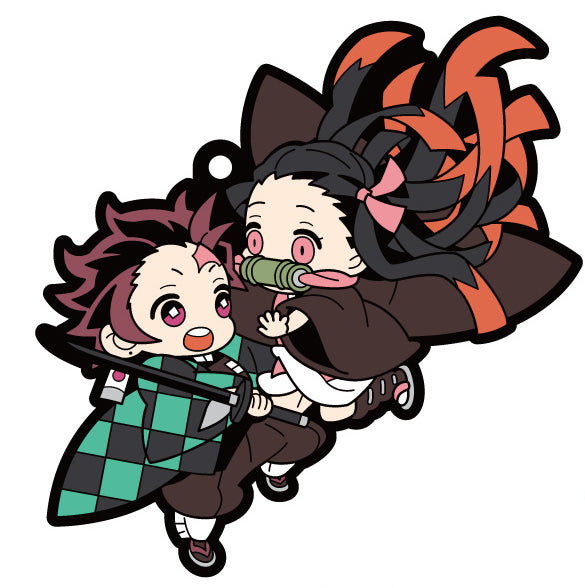 DEMON SLAYER: Kimetsu no yaiba MEGAHOUSE RUBBER MASCOT (1 Random Blind Box)
