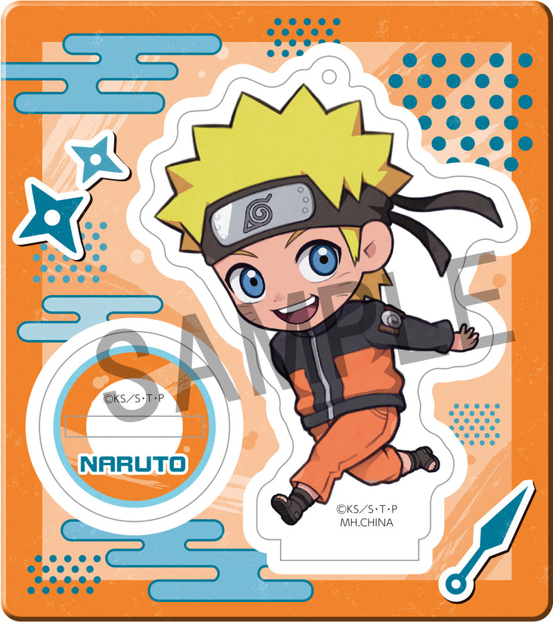 NARUTO -Shippuden- MEGAHOUSE Tokotoko Acrylic Stand NARUTO Vol 1 (Set of 8 Characters)