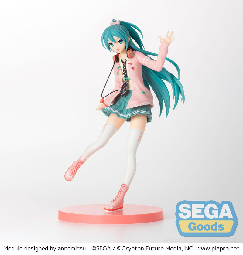 Hatsune Miku -Project DIVA Arcade Future Tone SEGA SPM Figure Hatsune Miku Ribbon Girl