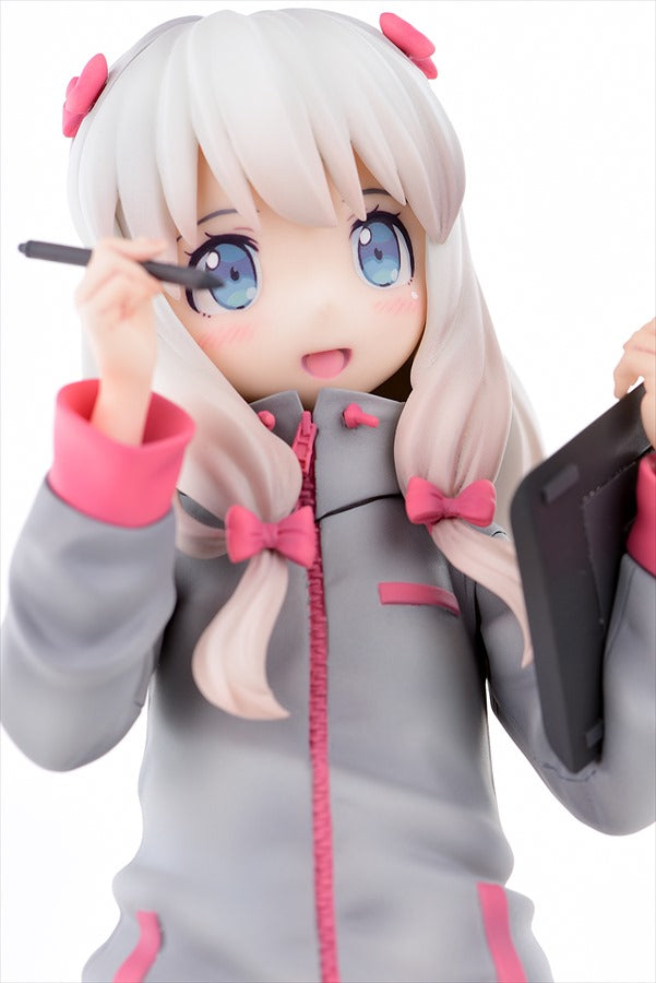 Eromanga Sensei OrcaToys Sagiri Izumi～the first volume cover illust ver.:smiling face