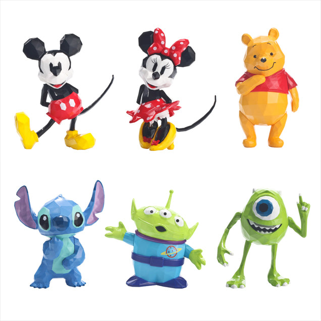 Disney Sen-Ti-Nel POLYGO MINI ACTION FIGURE COLLECTION (Set of 6)