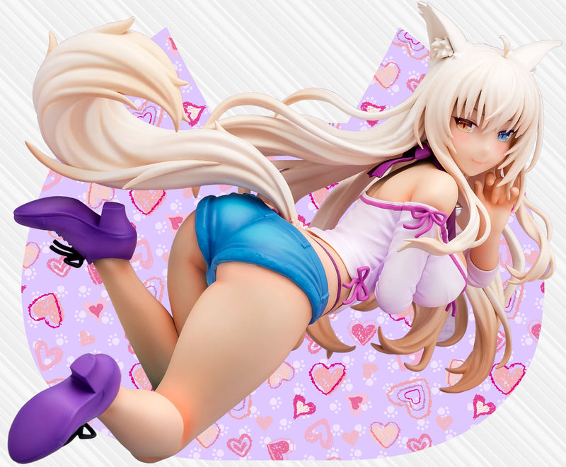 NEKOPARA Hakoiri musume inc. COCONUT from "NEKOPARA" illustration by SAYORI with Stretched denim