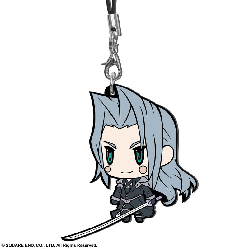 FINAL FANTASY TRADING RUBBER STRAP Square Enix FF VII EXTENDED EDITION (SET OF 12)