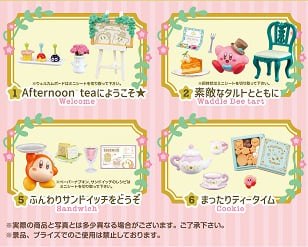 KIRBY Re-ment Afternoon Tea (1 Random Blind)