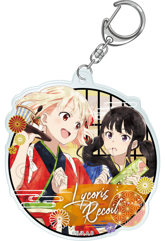 Lycoris Recoil Twinkle Wet Color Series Acrylic Key Chain Vol.2 Chisato & Takina B