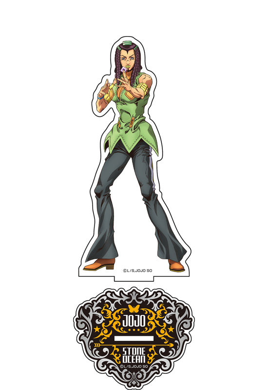 JoJo's Bizarre Adventure: Stone Ocean Medicos Entertainment Original Illustration Big Acrylic Stand AT 2 Ermes Costello