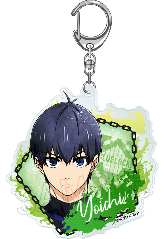 Blue Lock Twinkle Wet Color Series Acrylic Key Chain Vol.2 Isagi Yoichi