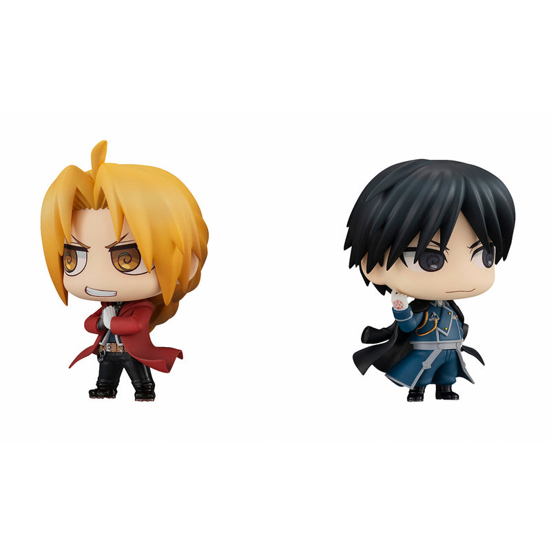 008 Fullmetal Alchemist MEGAHOUSE CHIMIMEGA BUDDY SERIES Elric & Roy Mustang SET