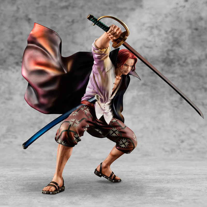 ONE PIECE P.O.P. MEGAHOUSE Playback Memories Red-haired Shanks