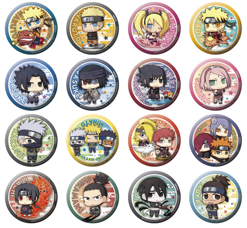 Naruto New Era MEGAHOUSE Metal Badge Collection (repeat) (1 Random)