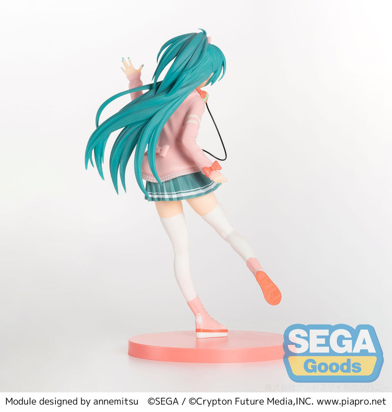 Hatsune Miku -Project DIVA Arcade Future Tone SEGA SPM Figure Hatsune Miku Ribbon Girl