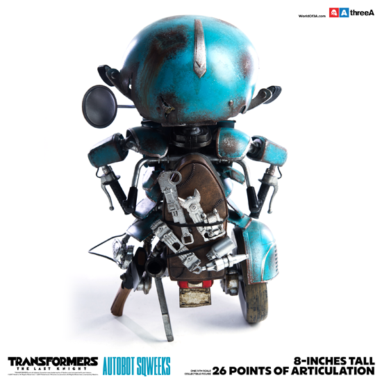 Transformers The Last Knight Hasbro x ThreeA AUTOBOT SQWEEKS