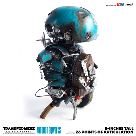Transformers The Last Knight Hasbro x ThreeA AUTOBOT SQWEEKS