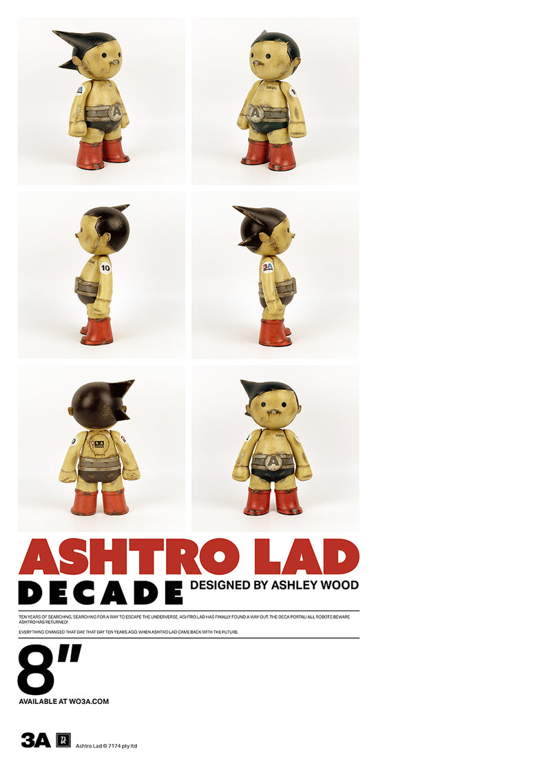 ASHTRO LAD ThreeA 8” ASHTRO LAD DECADE Edition