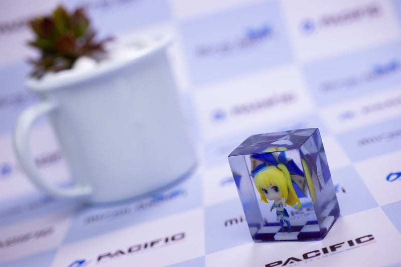 Mirai Akari Racing Project B'FULL Mirai Akari Pacific Race Queen ver. Full Color 3D Crystal Figure