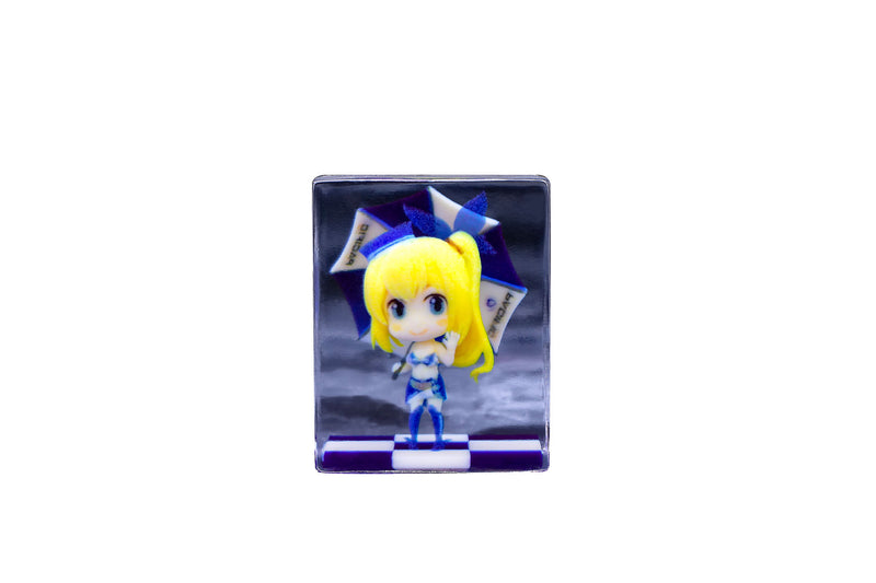 Mirai Akari Racing Project B'FULL Mirai Akari Pacific Race Queen ver. Full Color 3D Crystal Figure