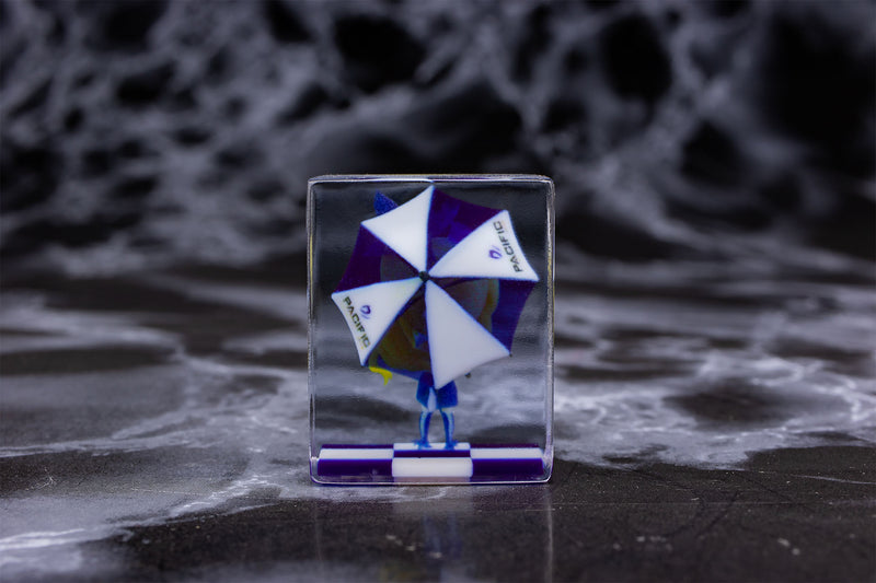 Mirai Akari Racing Project B'FULL Mirai Akari Pacific Race Queen ver. Full Color 3D Crystal Figure