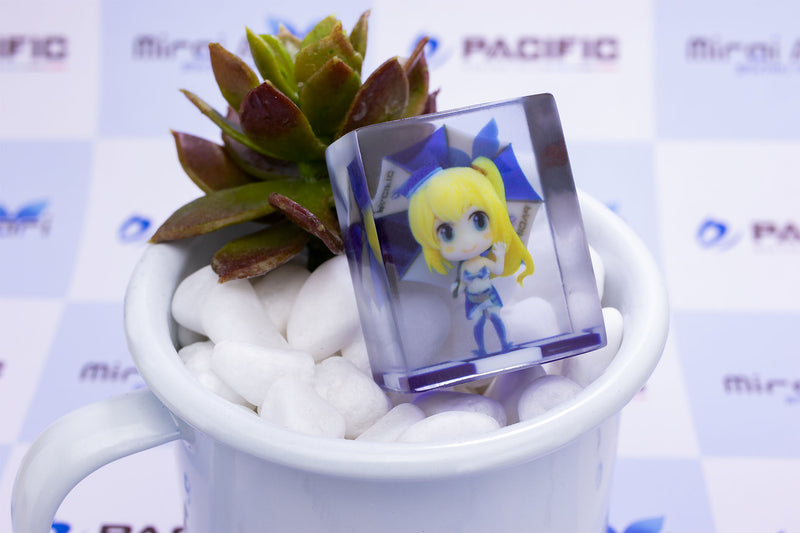 Mirai Akari Racing Project B'FULL Mirai Akari Pacific Race Queen ver. Full Color 3D Crystal Figure
