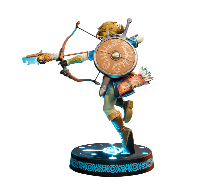 The Legend of Zelda: Breath of the Wild First 4 Figures LINK PVC STATUE COLLECTORS EDITION