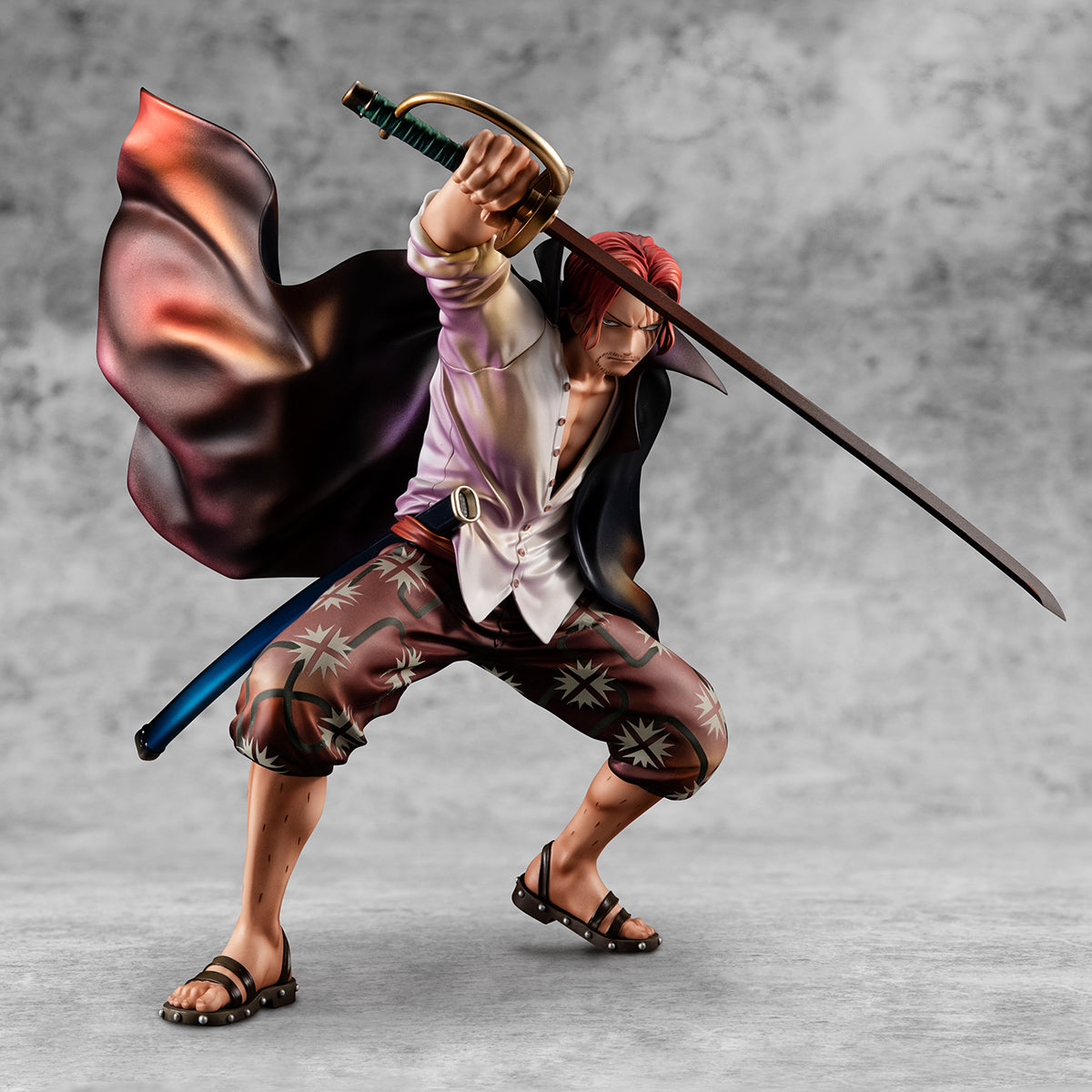 ONE PIECE P.O.P. MEGAHOUSE Playback Memories Red-haired Shanks