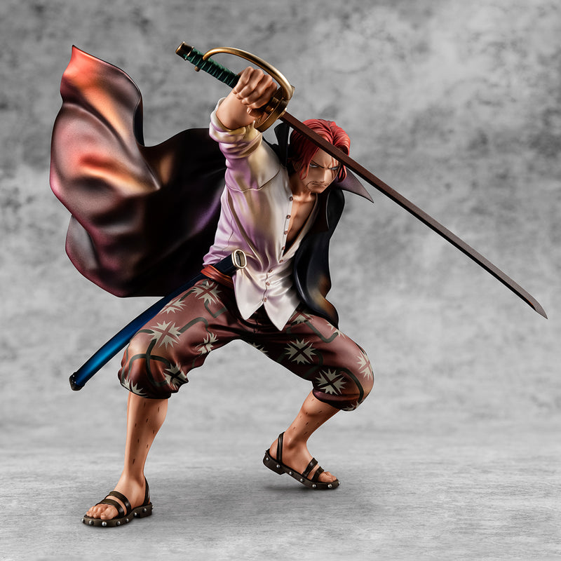 ONE PIECE P.O.P. MEGAHOUSE Playback Memories Red-haired Shanks