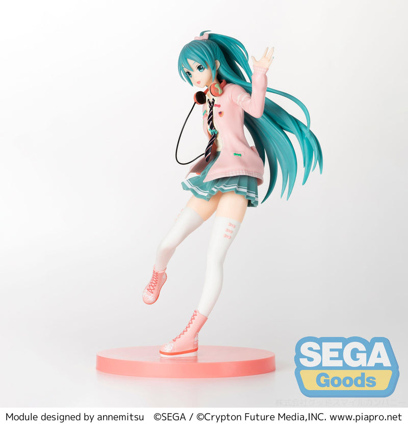 Hatsune Miku -Project DIVA Arcade Future Tone SEGA SPM Figure Hatsune Miku Ribbon Girl