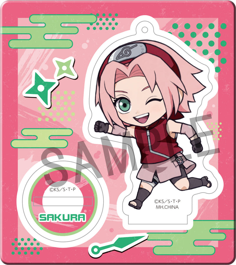 NARUTO -Shippuden- MEGAHOUSE Tokotoko Acrylic Stand NARUTO Vol 1 (Set of 8 Characters)