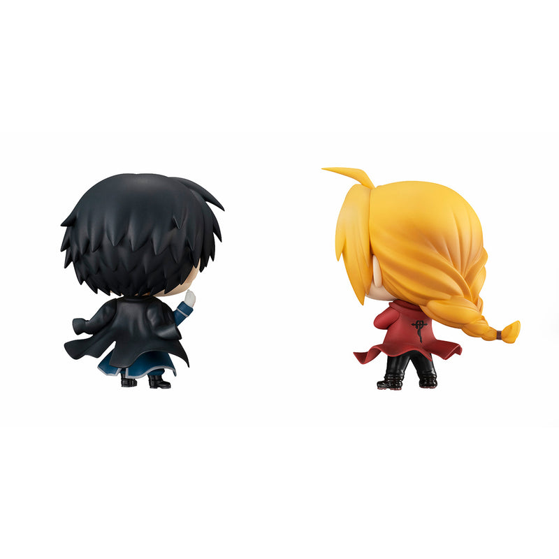 008 Fullmetal Alchemist MEGAHOUSE CHIMIMEGA BUDDY SERIES Elric & Roy Mustang SET