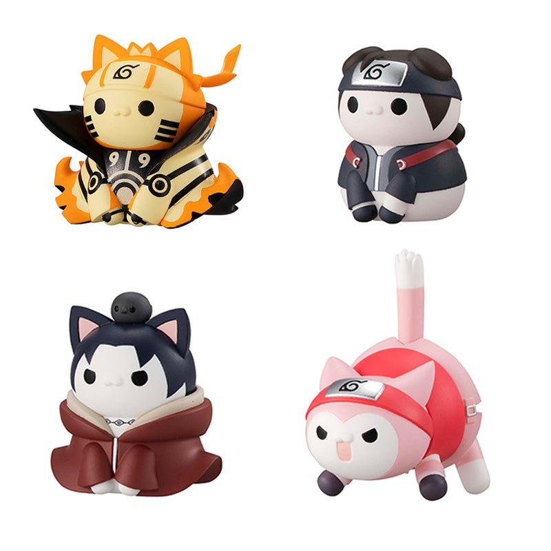 MEGA CAT PROJECT MEGAHOUSE Naruto Shippuden  Nyaruto!Ver. Break out！Fourth Great Ninja War（window package）【with gift】