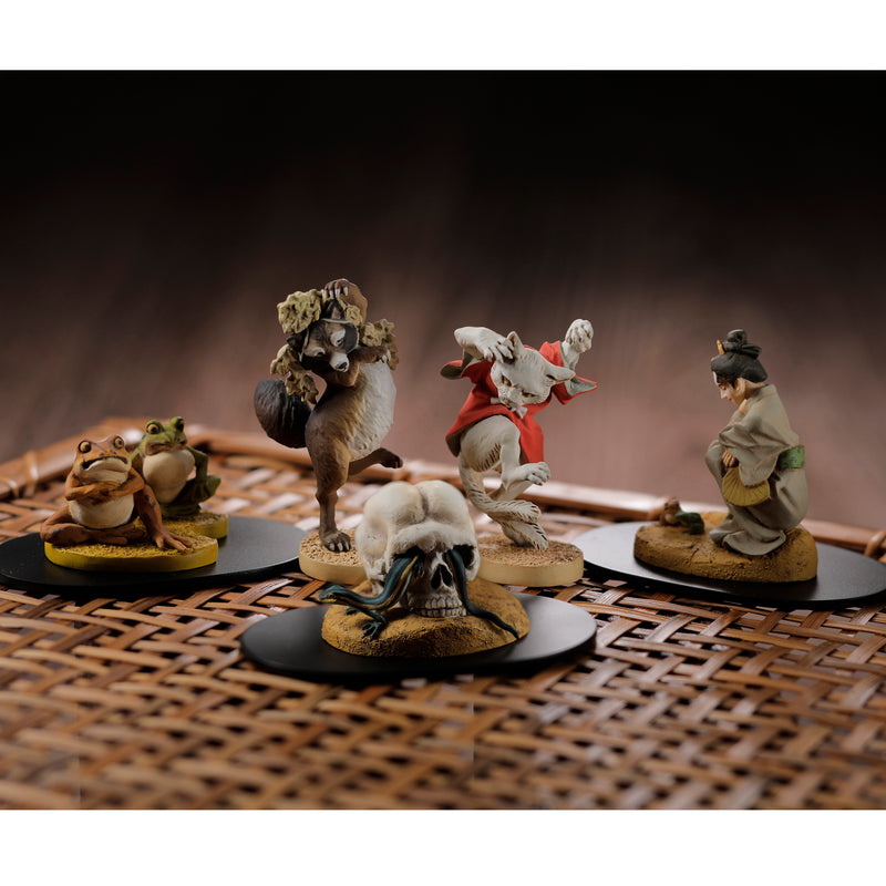 miniQ KAIYODO miniQ Kawanabe Kyosai Gaki Bonkei (Set of 6 Characters)