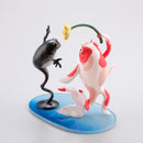 miniQ KAIYODO Kuniyoshi Utagawa's Goldfish  Sake no Zashiki (Set of 6 Characters)