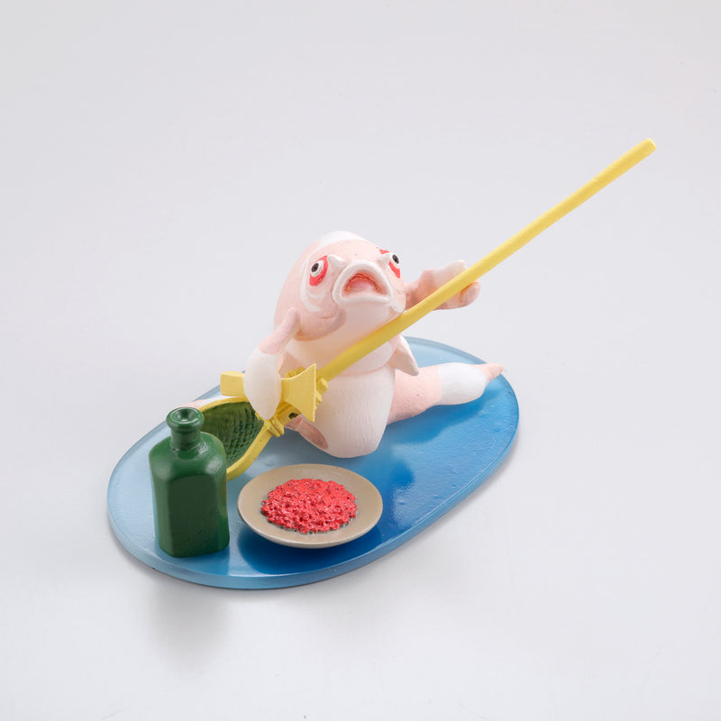 miniQ KAIYODO Kuniyoshi Utagawa's Goldfish  Sake no Zashiki (Set of 6 Characters)