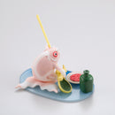 miniQ KAIYODO Kuniyoshi Utagawa's Goldfish  Sake no Zashiki (1 Random Blind Box)